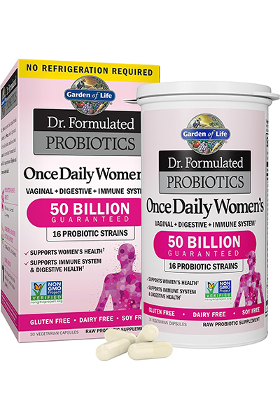 Garden of Life Dr. Formulated Once Daily Women’s Probiotic Capsules